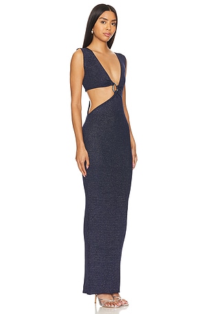 Baobab Brigitte Dress in Navy