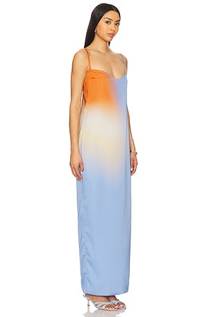 Baobab Medusa Maxi Dress in Baby Blue