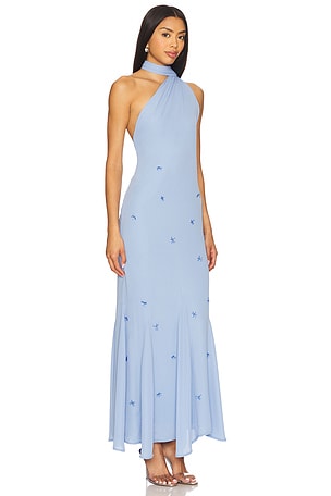 Baobab Ari Maxi Dress in Baby Blue