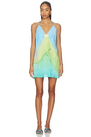 Cassis Mini Dress Baobab