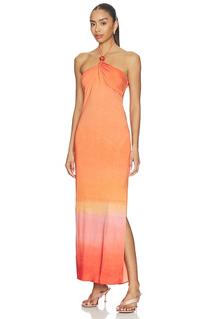Baobab Bari Maxi Dress in Orange. Size XS. Also