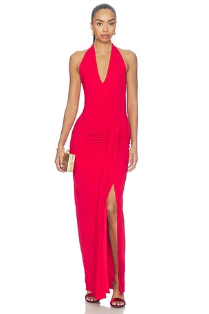 Donatella Maxi Dress Baobab
