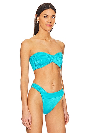 Baobab Jasmin Bandeau Top in Teal