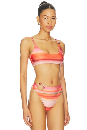 Baobab Itala Bikini Top in Orange