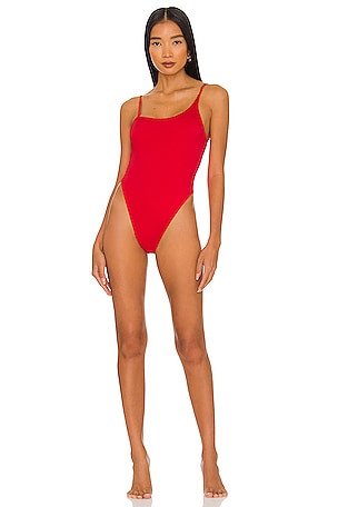 Lovers and Friends Good Times One Piece in Red Gingham REVOLVE