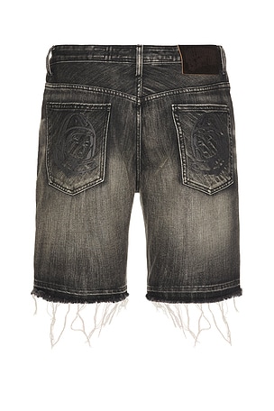 Billionaire Boys Club Cadet Crater Black Jean Shorts in Black. Size 38. Also