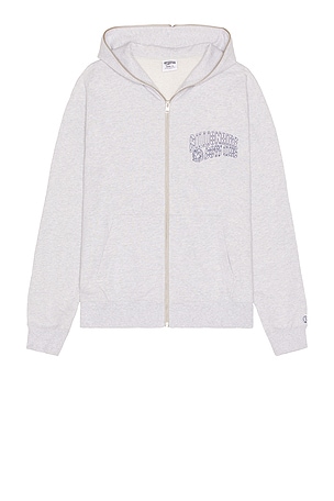 Billionaire Boys Club Small Curve Zip Hoodie in Grey. Size XL/1X. Also