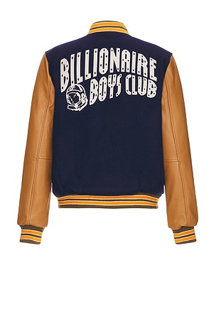 Billionaire Boys Club Cadet Varsity Jacket in Blue