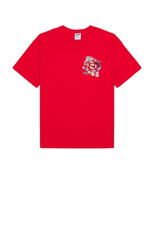 Billionaire Boys Club GTR Tee in Red
