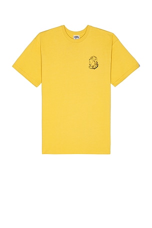 Billionaire Boys Club Chalkdust Short Sleeve Tee in Mustard