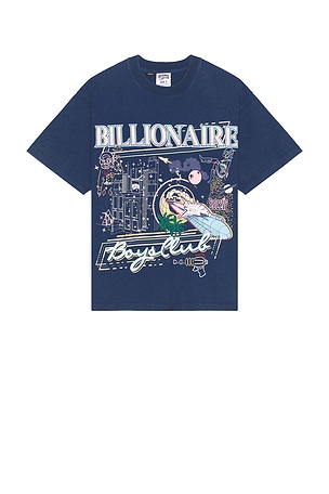 To The Moon Cropped Tee Billionaire Boys Club