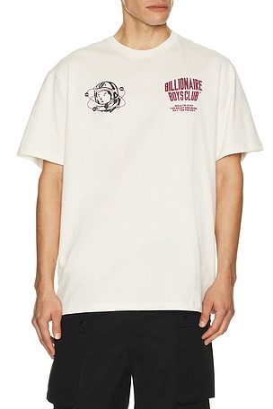 Billionaire Boys Club Thunder Oversized Tee in White