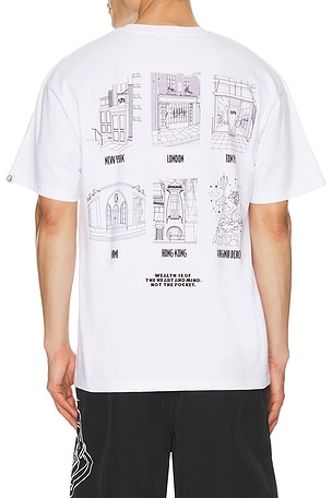 Billionaire Boys Club Stores Tee in White