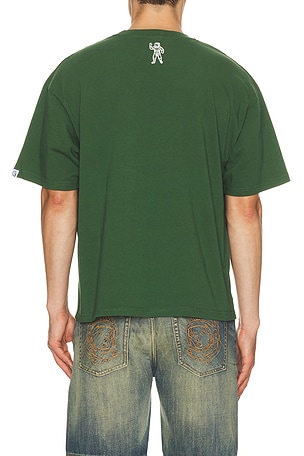 Billionaire Boys Club Plates Boxy Tee in Green