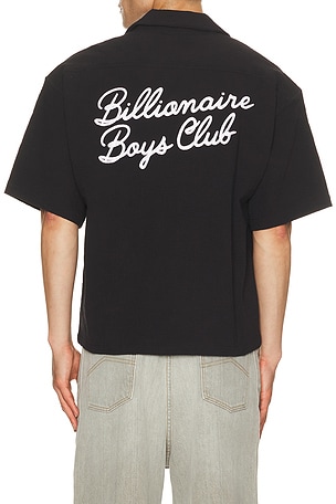 Billionaire Boys Club Script Shirt in Black