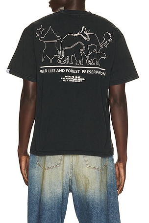 Billionaire Boys Club Species Short Sleeve Tee in Black. Size M. Also