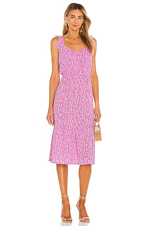 revolve pink heart dress Loba Revolve Amor Top Heart Lace Up Back Bubble Gum Pink Coquette S