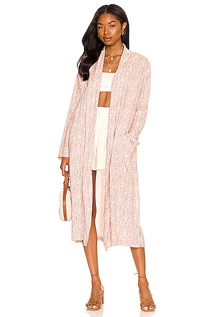 Steve Madden Show Stopper Sequin Duster Jacket