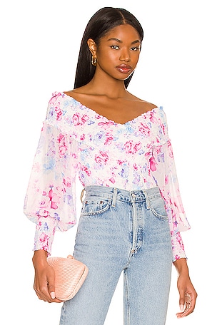 High Floral Standards Top Steve Madden