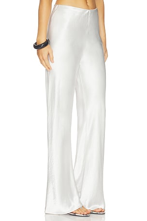 Bondi Born Kobe Bias Pant in Metallic Silver. Size 0 / XS. Also