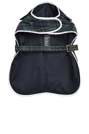 Barbour Wetherham Tartan Dog Coat in Green