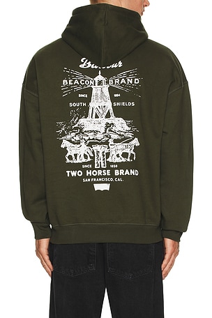 x Levi's Graphic Hoodie Barbour