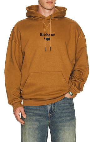 Barbour x Levi's Graphic Hoodie in Brown. Size XXL/2X. Also