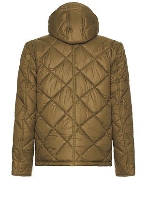 Barbour Re-engineered Endurance Quilted Jacket in Brown