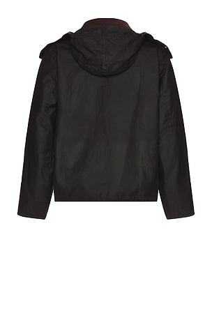 Barbour Re-engineered Spey Wax Jacket in Black