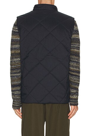 Barbour City Harrington Quilted Gilet Vest in Navy