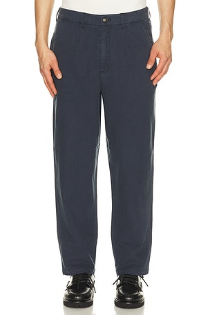 Cotton Linen Relaxed Trousers Barbour