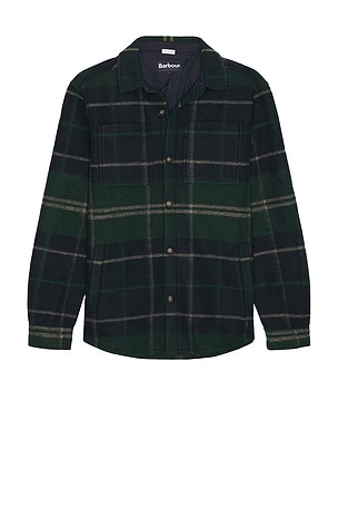 Chapter Tailored Check Overshirt Barbour