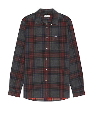 Southfield Tailored Checked Corduroy Shirt Barbour