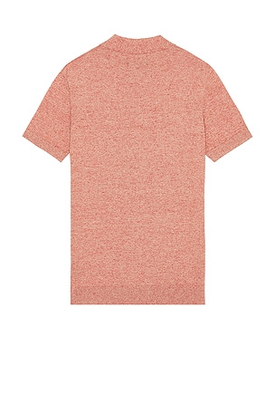 Barbour Buston Knit Polo in Red