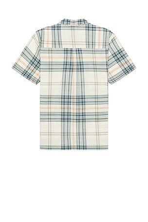 Barbour Berryfell Summer Fit Shirt in White,Blue