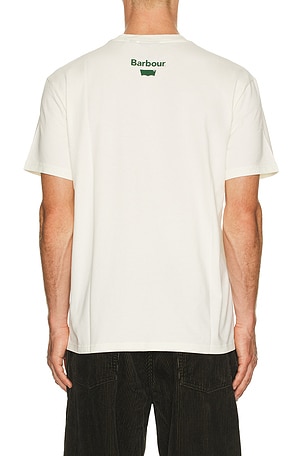 Barbour x Levi's Graphic T-Shirt in White. Size XXL/2X. Also
