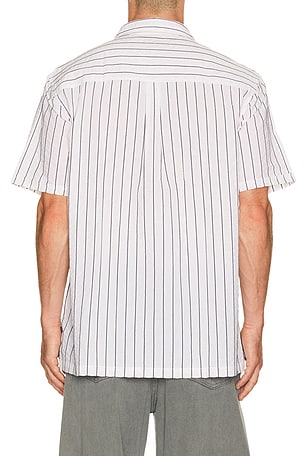 Barbour Park Seersucker Shirt in White