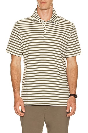Farlam Striped Tailored Polo Barbour