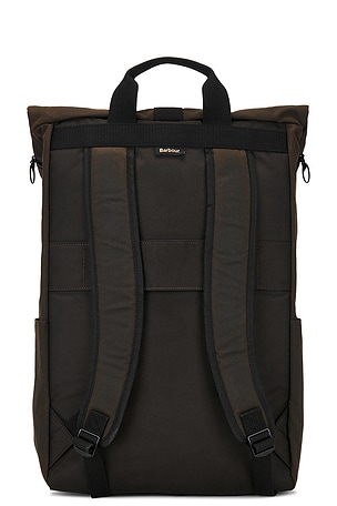 Barbour Field Wax Fold Over Backpack
