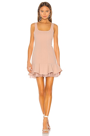 Christa Ruffle Mini Dress - Sunrose