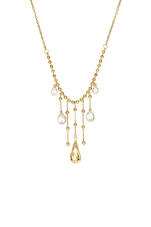 BRACHA Nori Necklace in Unique Color & Gold in Metallic Gold