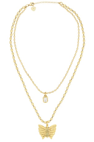 Iris Necklace in Unique Color & Gold BRACHA