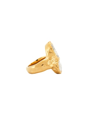 BRACHA The Form Ring in Metallic Gold