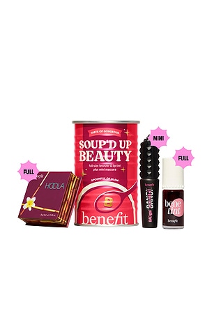 SET VACANCES SOUP'D UP BEAUTY TIER 2 SET Benefit Cosmetics