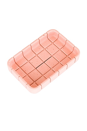 Tile Soap Dish Block Design