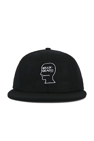 Flannel Logohead 6 Panel Hat Brain Dead