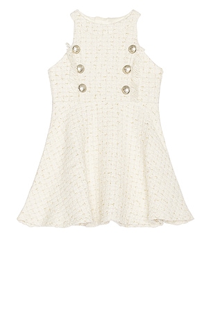 ROBE ROMA BOUCLE Bardot Junior