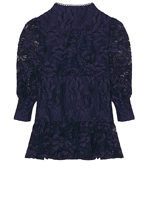 Bardot Junior Kids Talina Lace Dress in Navy