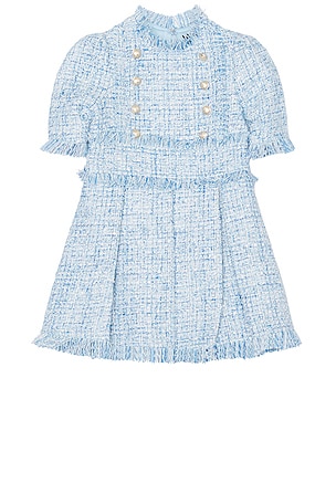 Kids Brielle Boucle Dress Bardot Junior