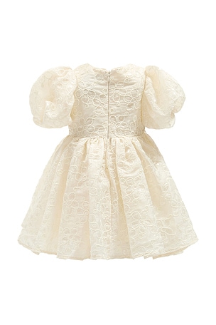 Bardot Junior Juliet Embroidered Mini Dress in Ivory